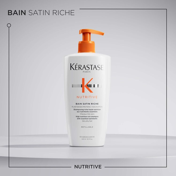 Champu Recargable 500ml Bain Satin Riche