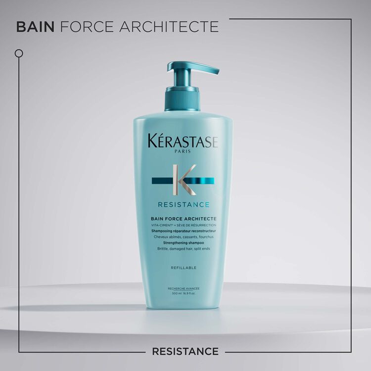 Champu Recargable 500ml Bain Force Architecte