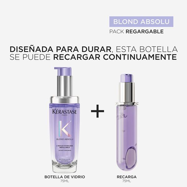 L'HUILE CICAGLOSS RECARGABLE 75ML
