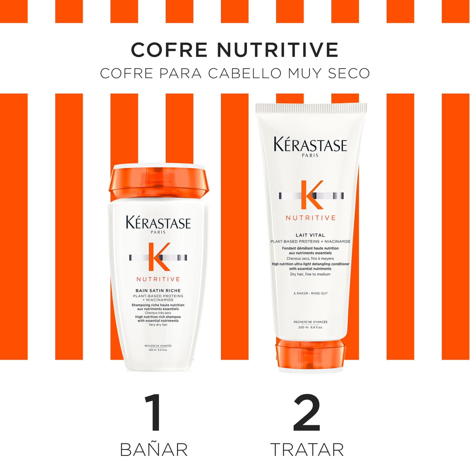 Nutritive - Cofre para cabello fino &amp; seco