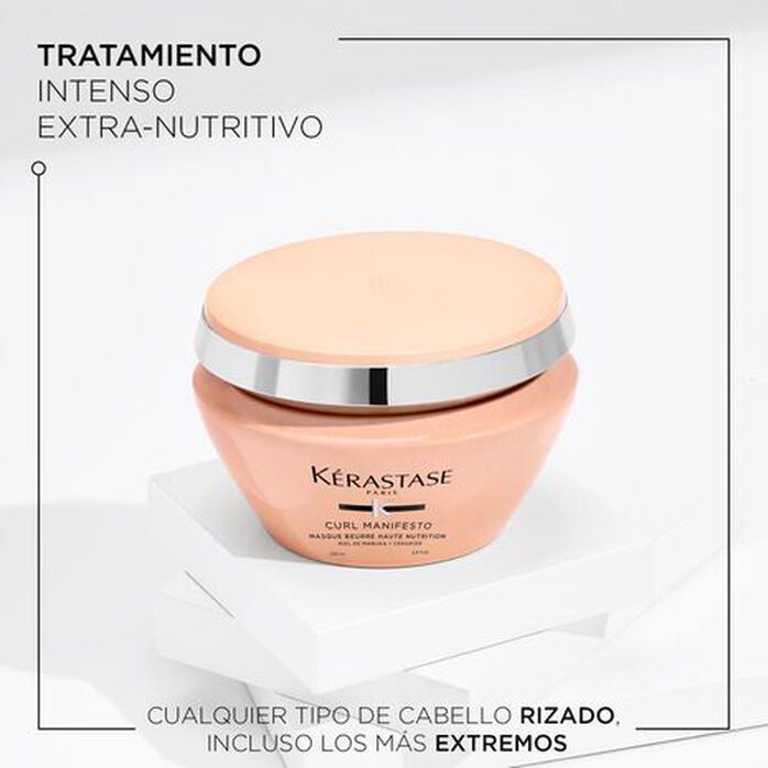 Curl Manifesto - Cofre para cabello rizado o encrespado (normal o grueso)