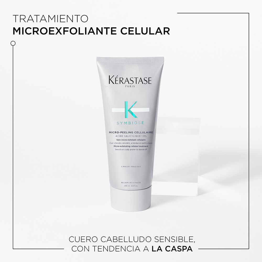 Cuarteto Symbiose anticaspa para el cuero cabelludo graso y sensible