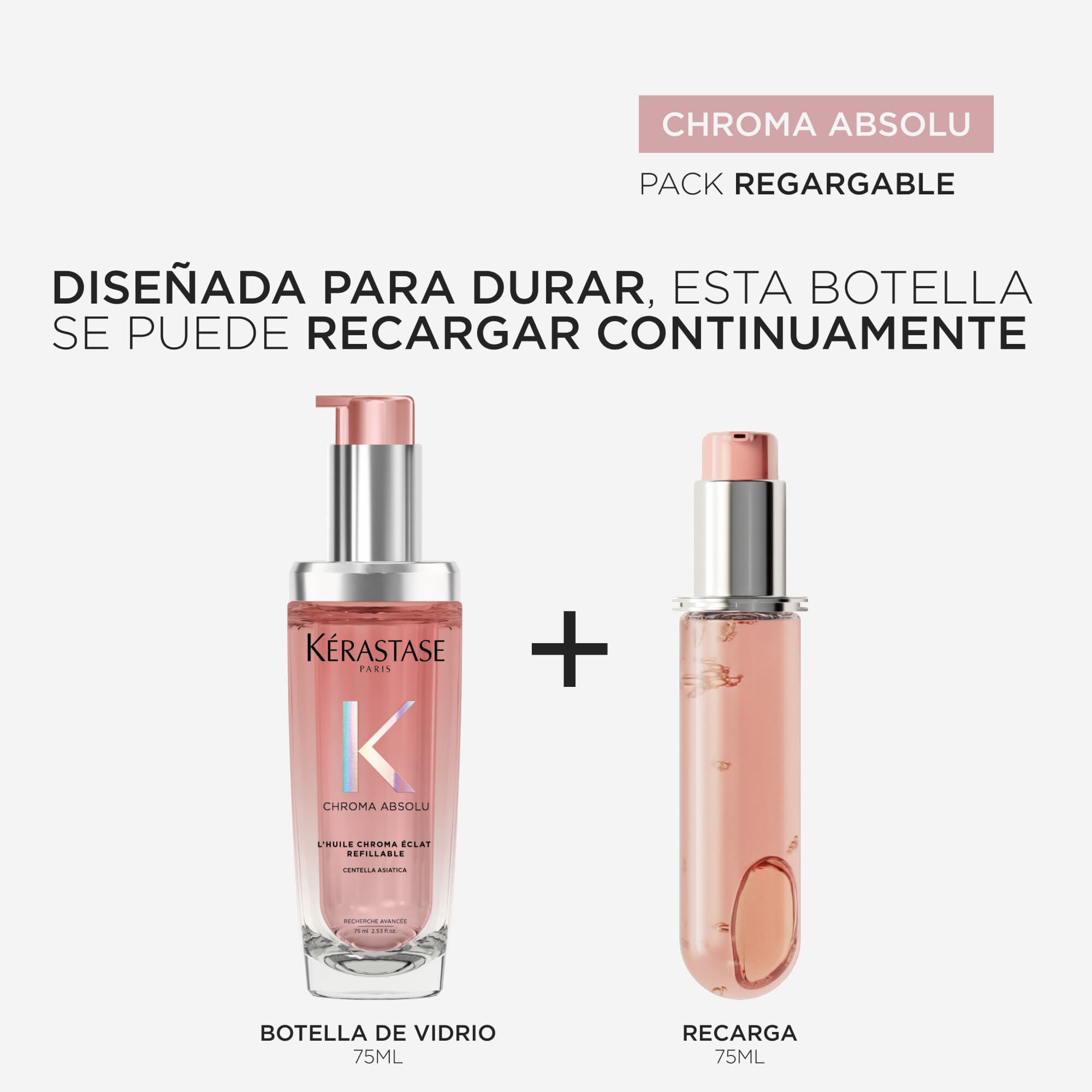L'HUILE CHROMA ECLAT RECARGABLE 75ML