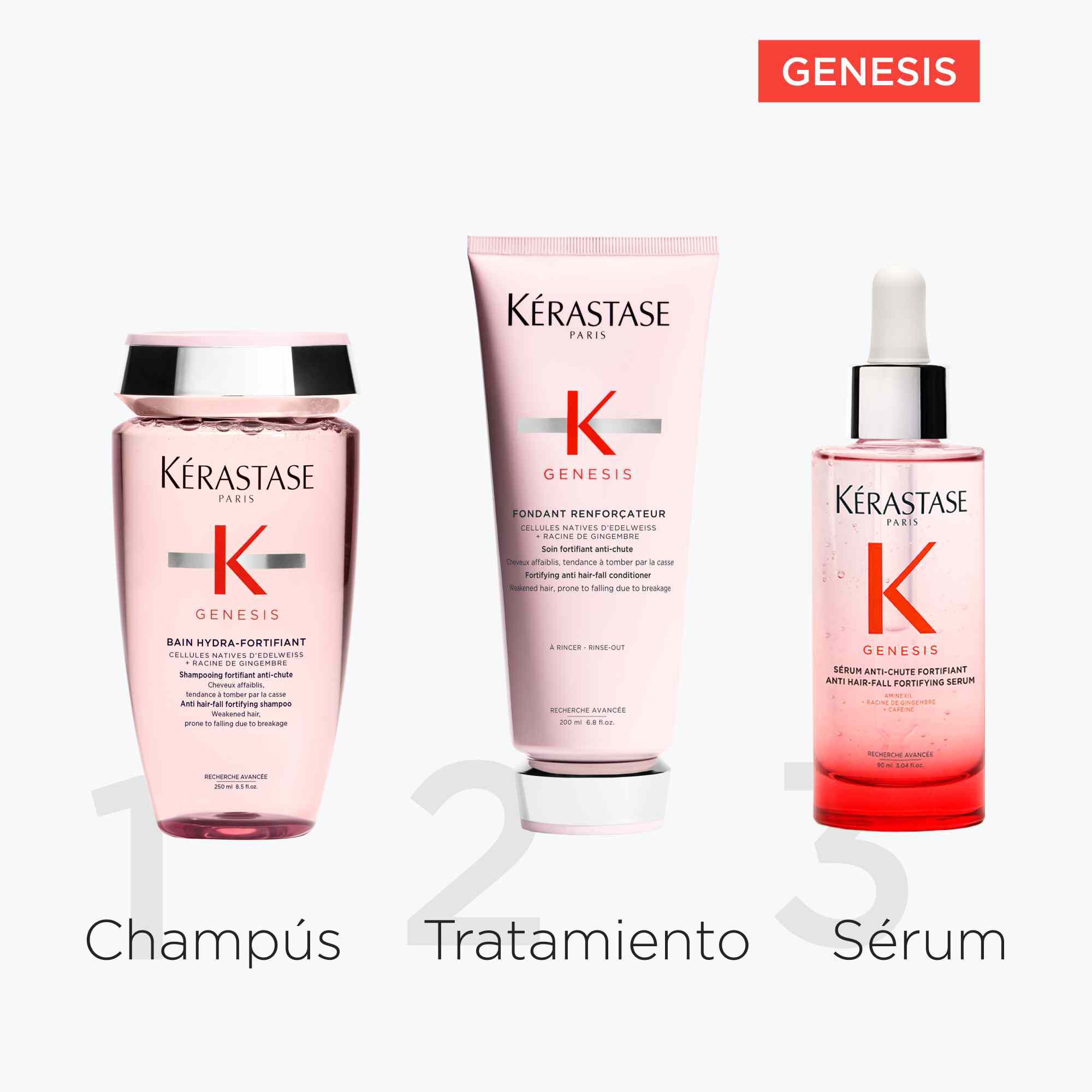 TRIO DESCUBRIMIENTO GENESIS ANTICAIDA