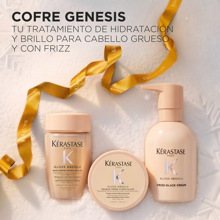 GLOSS ABSOLU - COFRE DE REGALO ANTI-ENCRESPAMIENTO & BRILLO CABELLO GRUESO