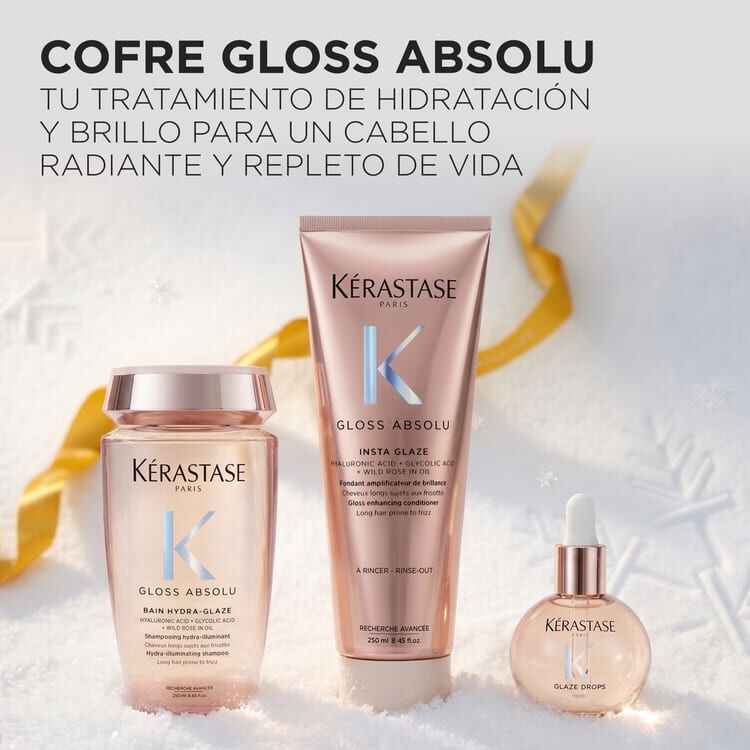GLOSS ABSOLU - COFRE DE REGALO BRILLO TRIO & ANTI-FRIZZ