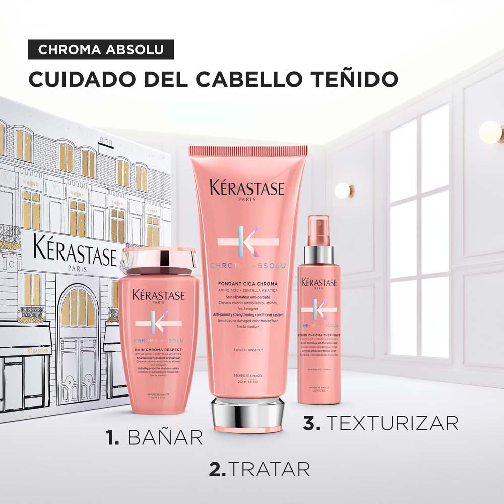 COFRE DE CUIDADO PROTECTOR CHROMA ABSOLU PARA CABELLO TENIDO