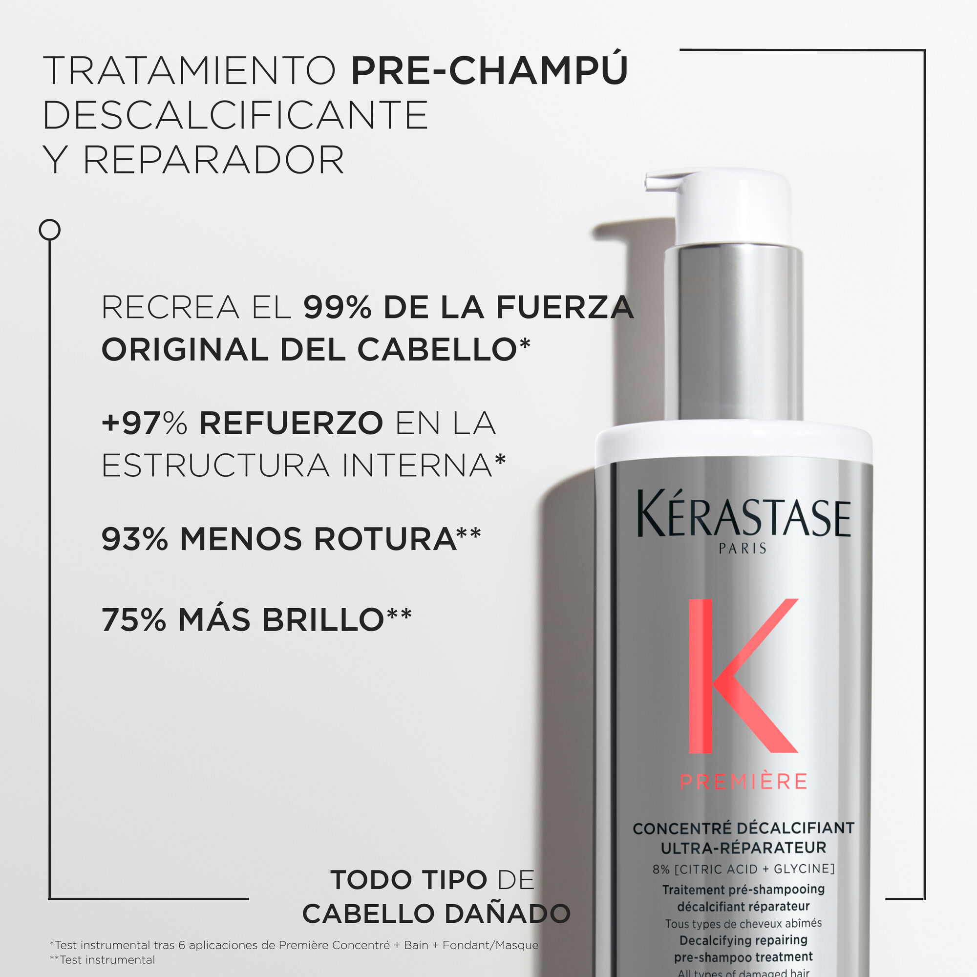 Ritual de excepcion Reparacion profunda, brillo y proteccion para cabello grueso