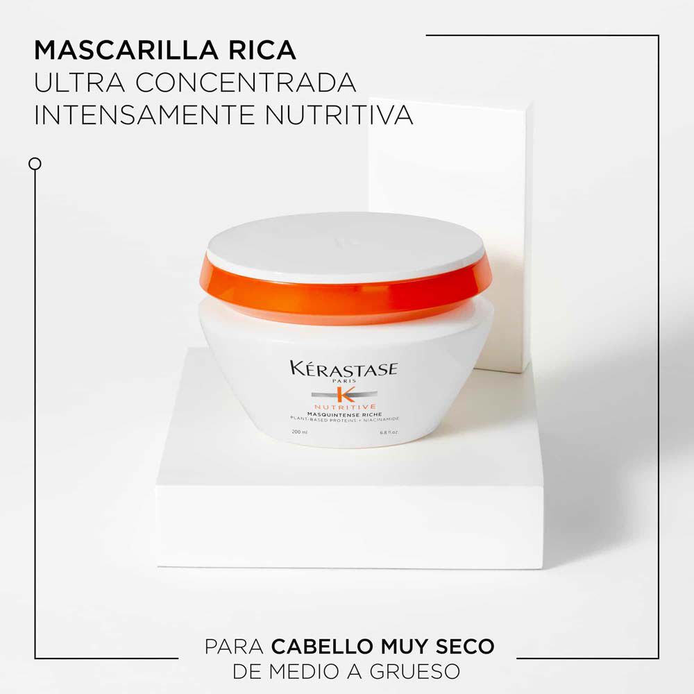 Cuarteto Nutritive Cabello seco a muy seco y grueso