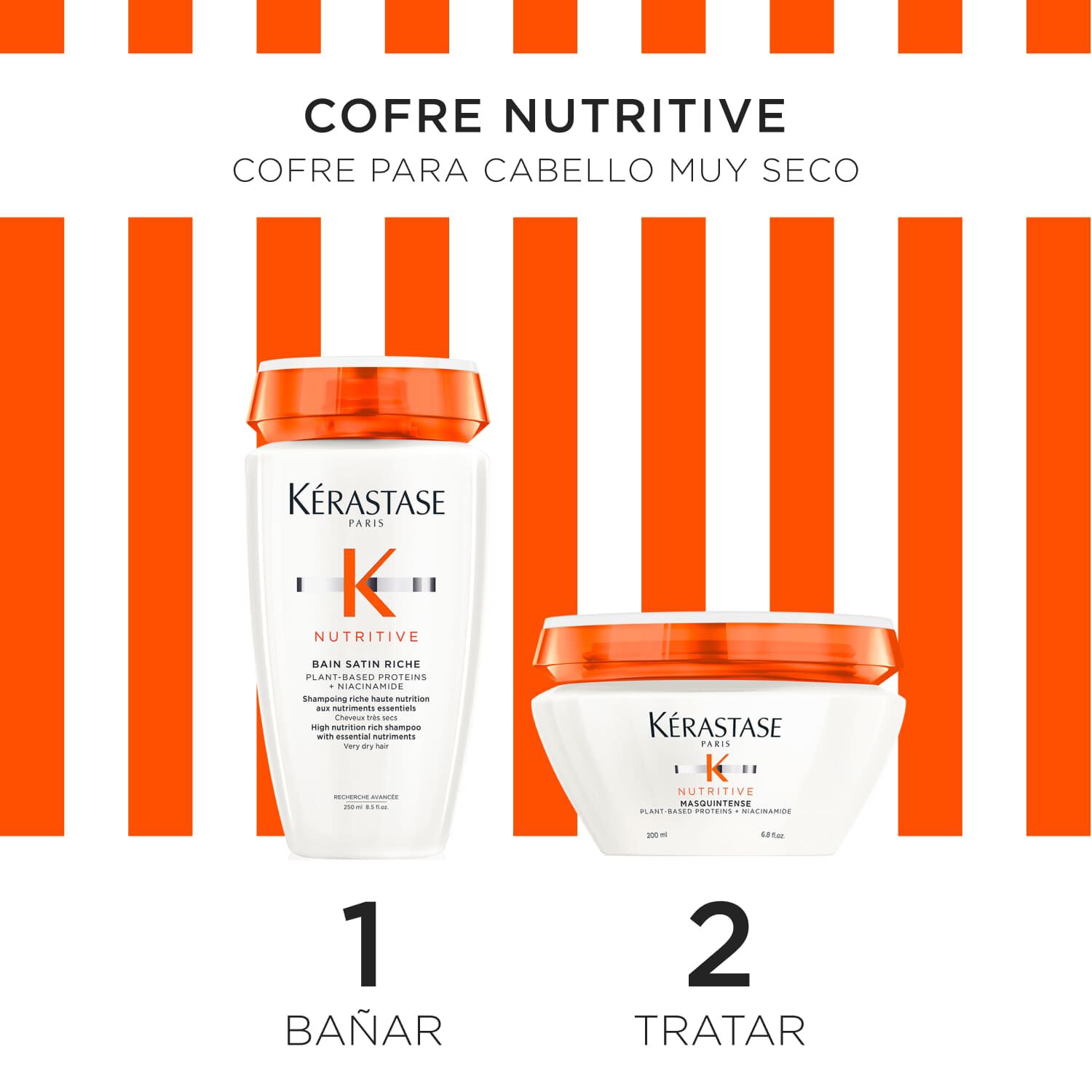 Nutritive - Cofre para cabello gruesos muy secos