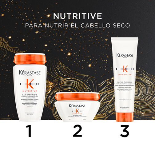 Nutritive - Cofre para cabello normal o fino y muy seco
