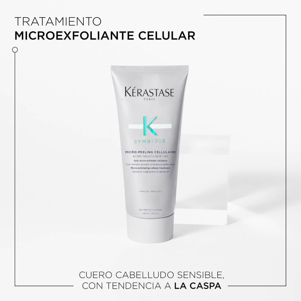 Cuarteto Symbiose anticaspa para el cuero cabelludo seco y sensible