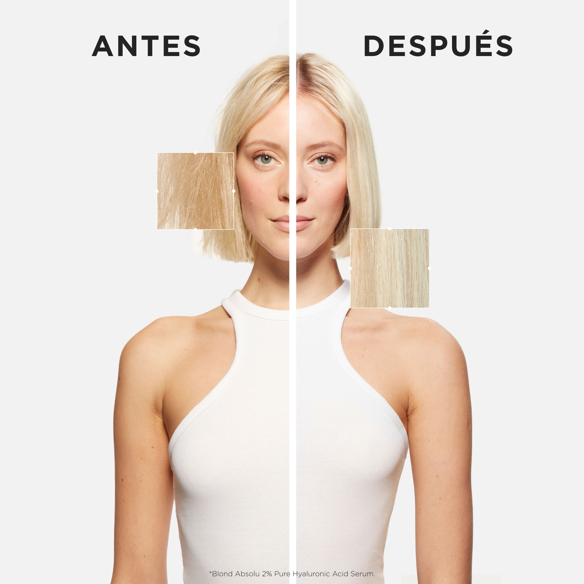Ritual excepcional Cabello decolorado