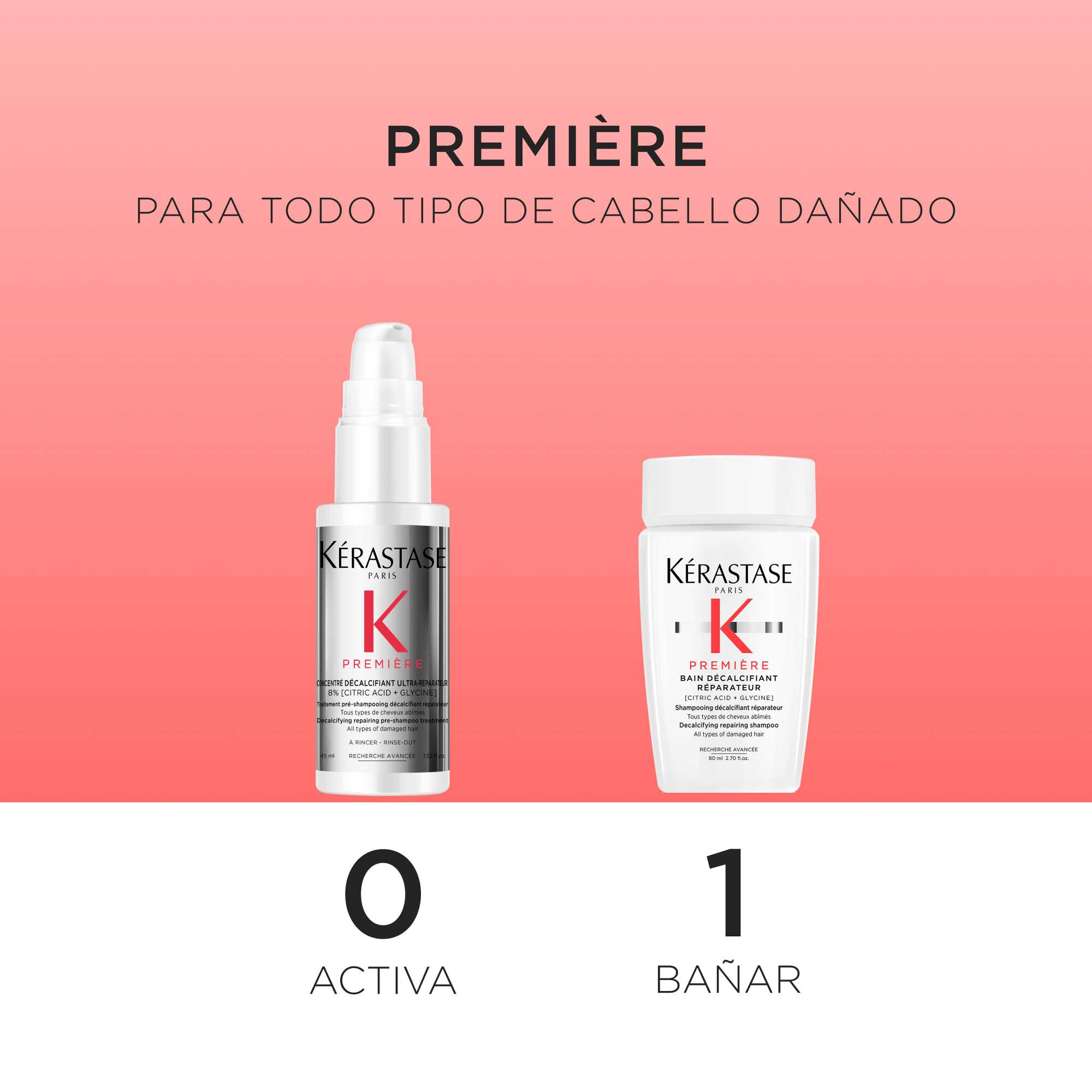 Kit de descubrimiento - Premiere Duo para el  cabello danado