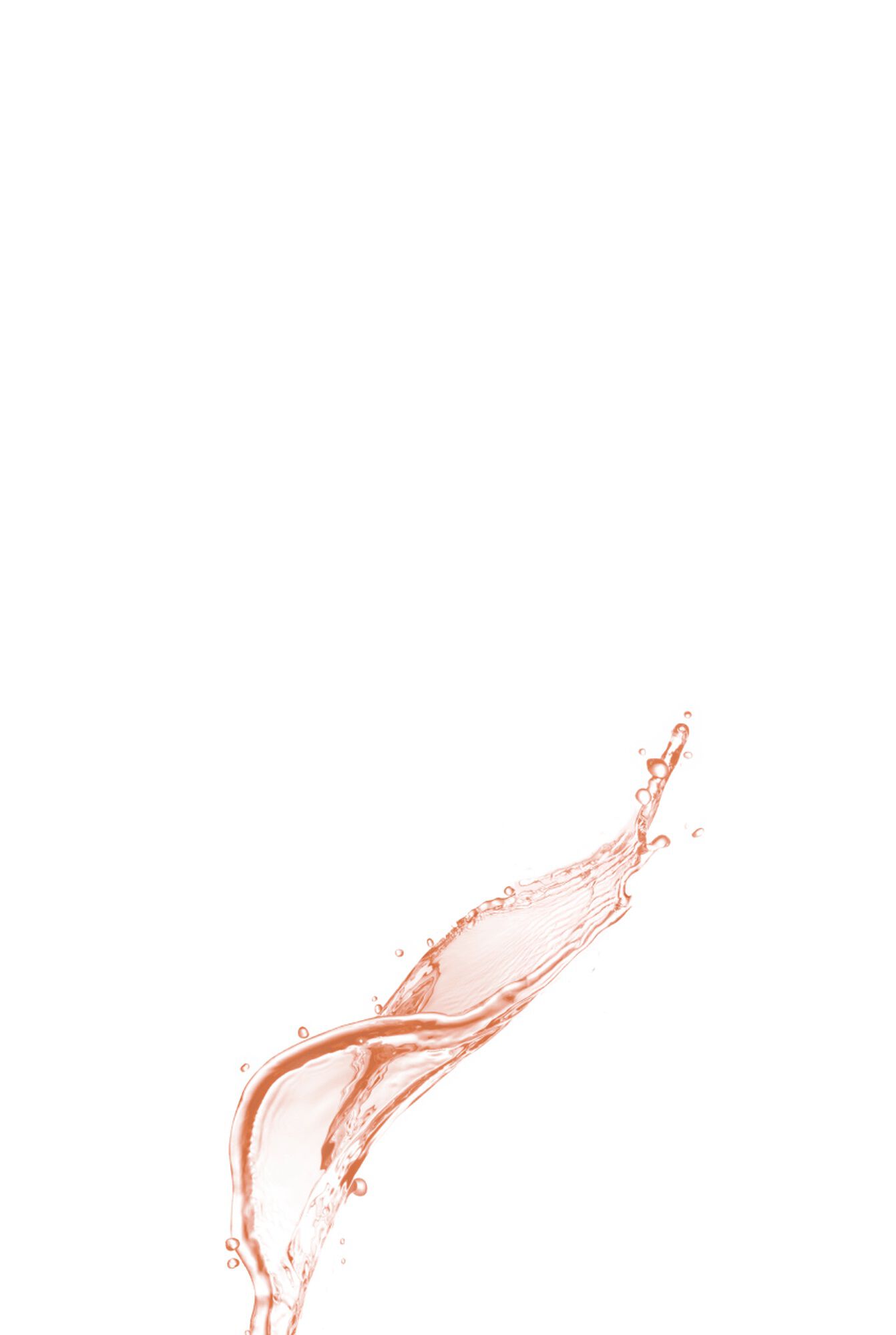 Estela de perfume, arrojado al aire