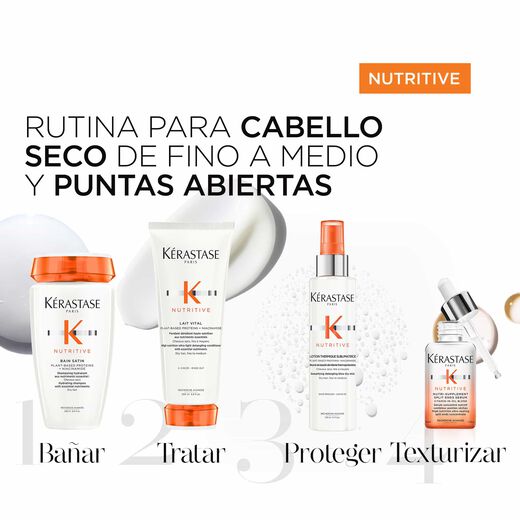 Nutritive - La rutina para el cabello fino y seco