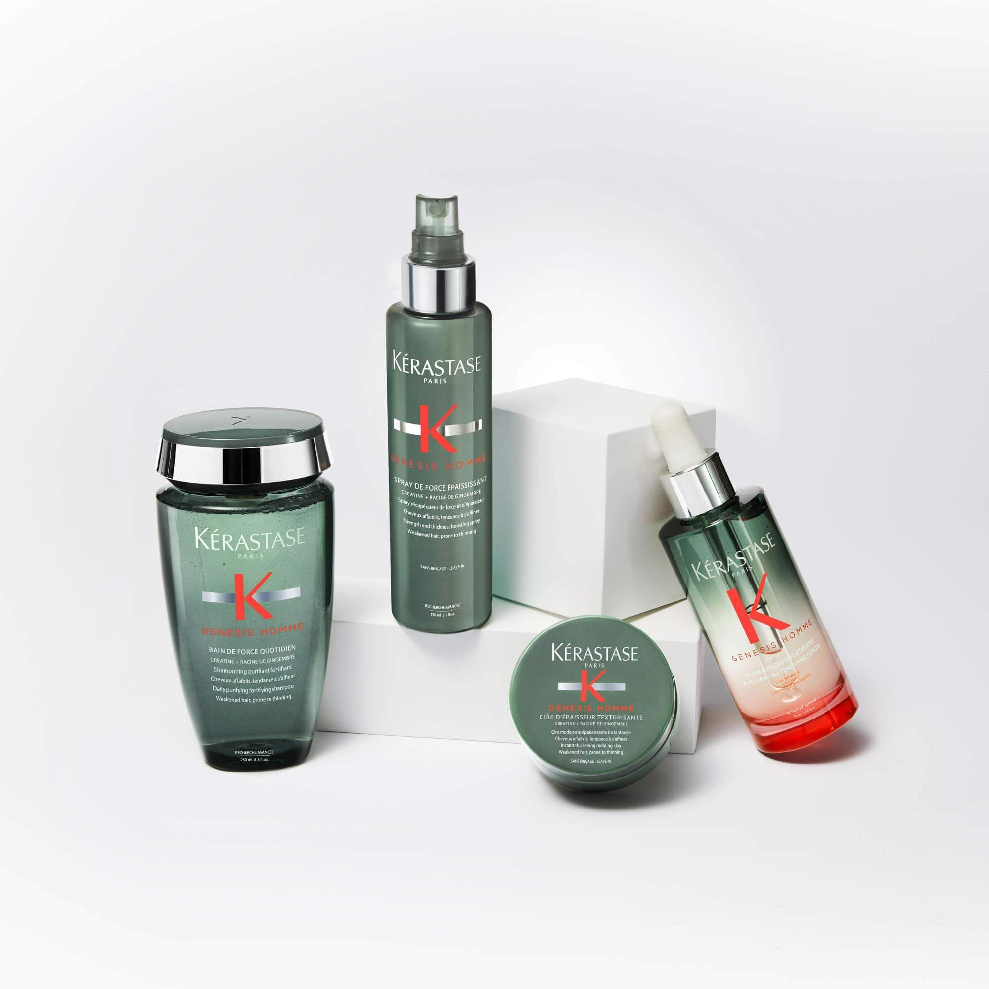Products for thinner and finer hair